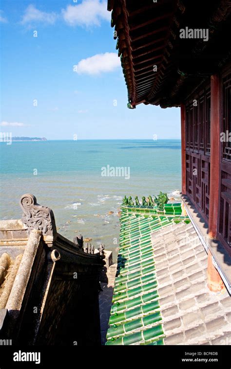 The Penglai Pavilion A Majestic Coastal Marvel Overlooking the Azure Seas!